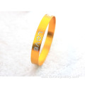 LOVE Words Multi Color Bracelet Wide Aluminium Metal Bangles